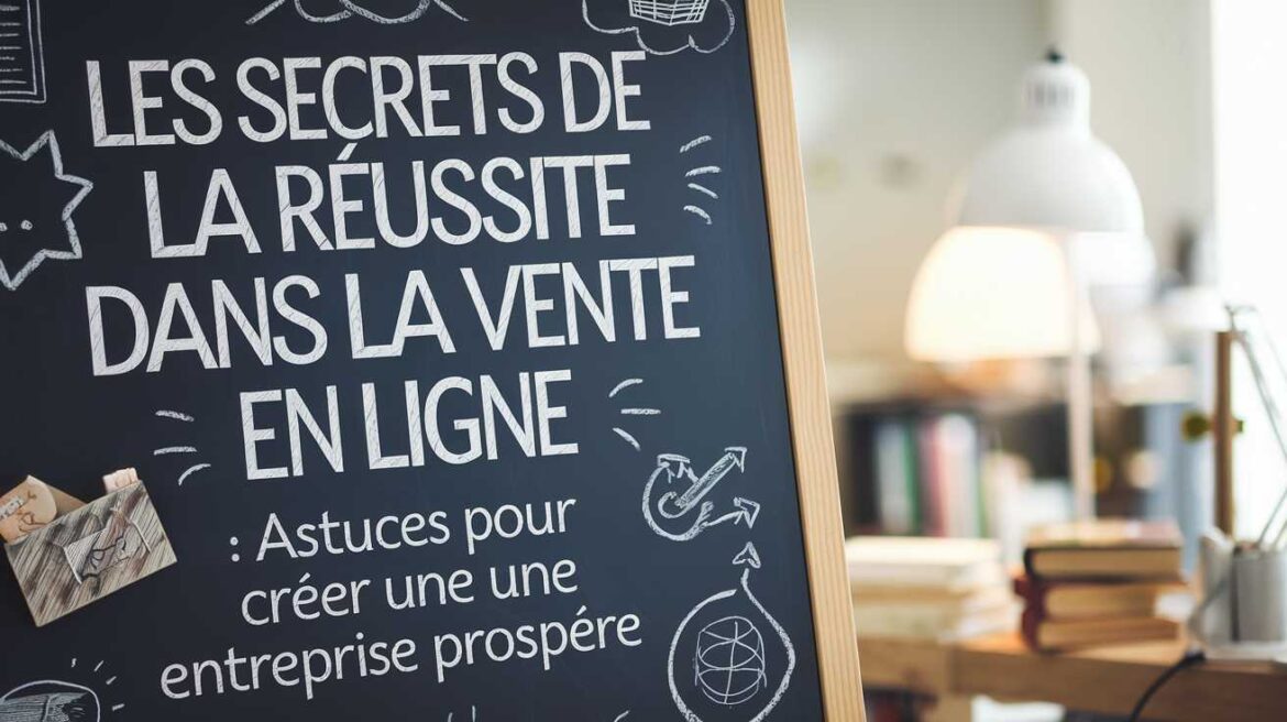 Les secrets de la r&eacute;ussite dans la vente en ligne : Astuces pour cr&eacute;er une entreprise prosp&egrave;re
