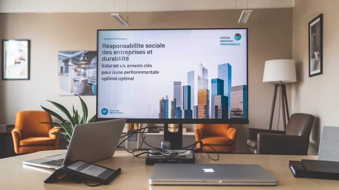 Responsabilit&eacute; sociale des entreprises et durabilit&eacute; : &eacute;l&eacute;ments cl&eacute;s pour une performance environnementale optimal