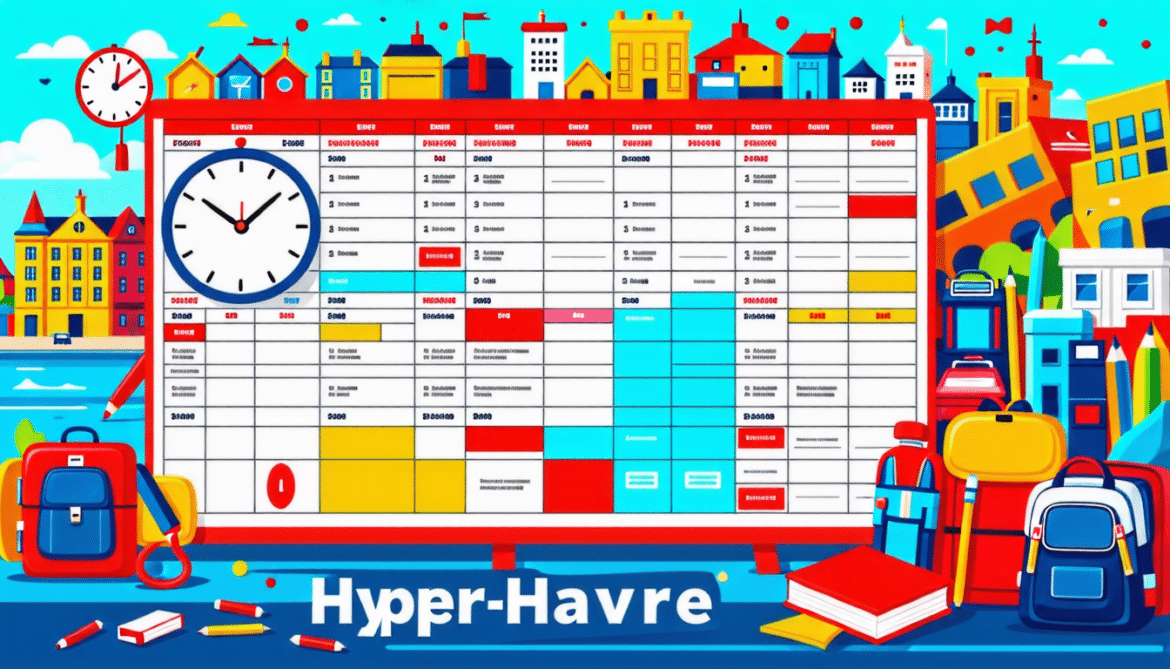 Hyperplanning Le Havre : optimiser son emploi du temps scolaire