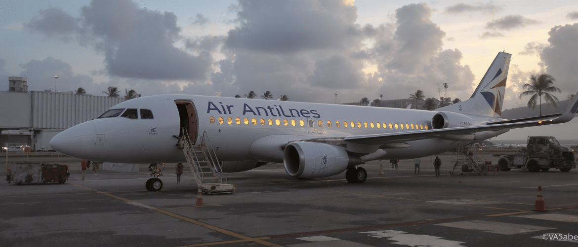 Air Antilles en péril : un maillon crucial du transport aérien régional caribéen menacé de rupture