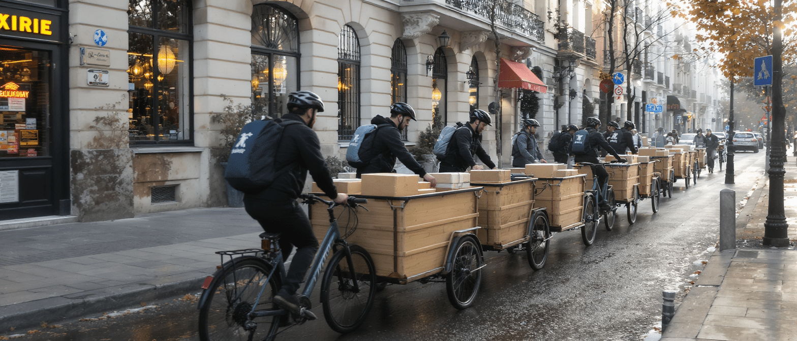 Cargonautes : quand la coop&eacute;rative de livraison d&eacute;fie les lois du march&eacute;