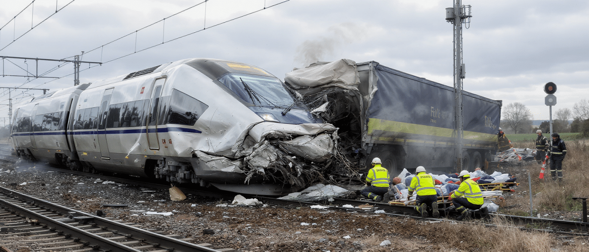 Drama dans le Pas-de-Calais : un TGV heurte un poids lourd, le conducteur décède et deux blessés graves en urgence absolue