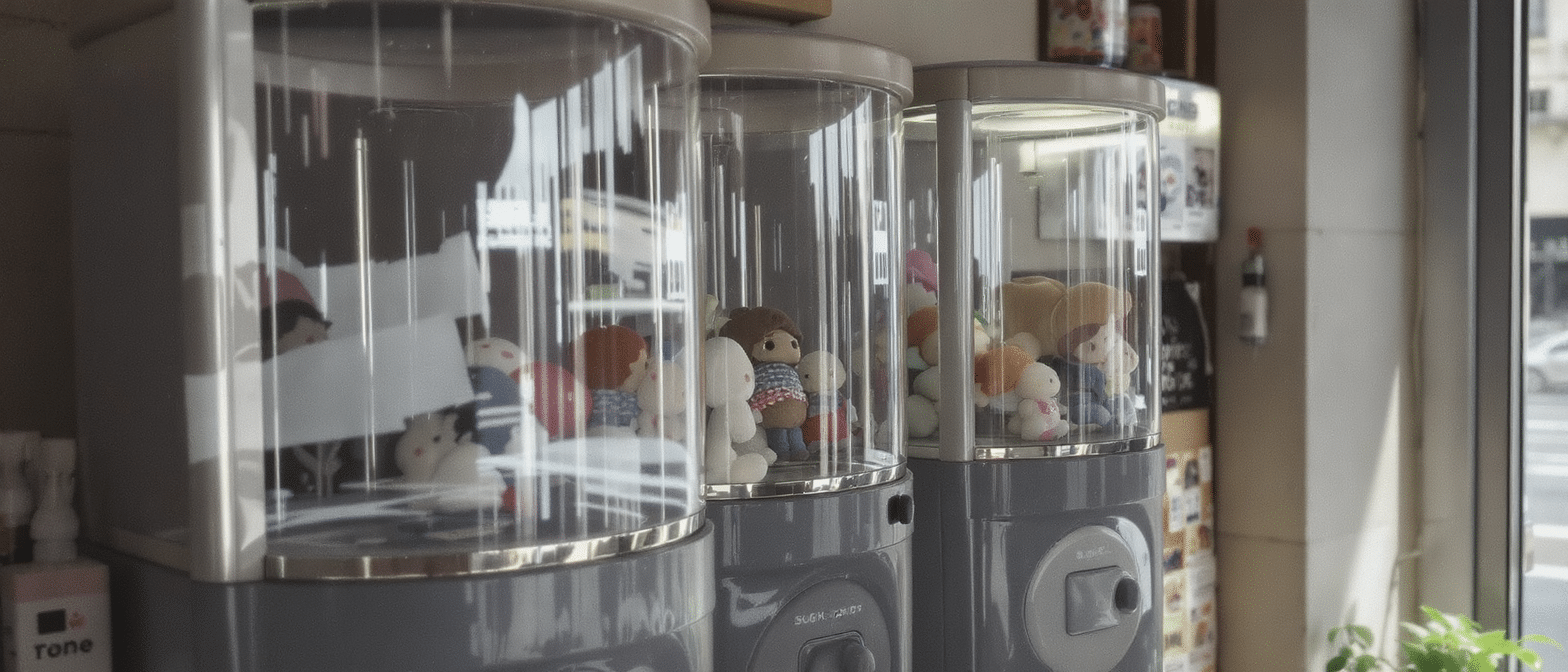 Le ph&eacute;nom&egrave;ne japonais des Gashapon s’installe en France avec 150 distributeurs de capsules de jouets