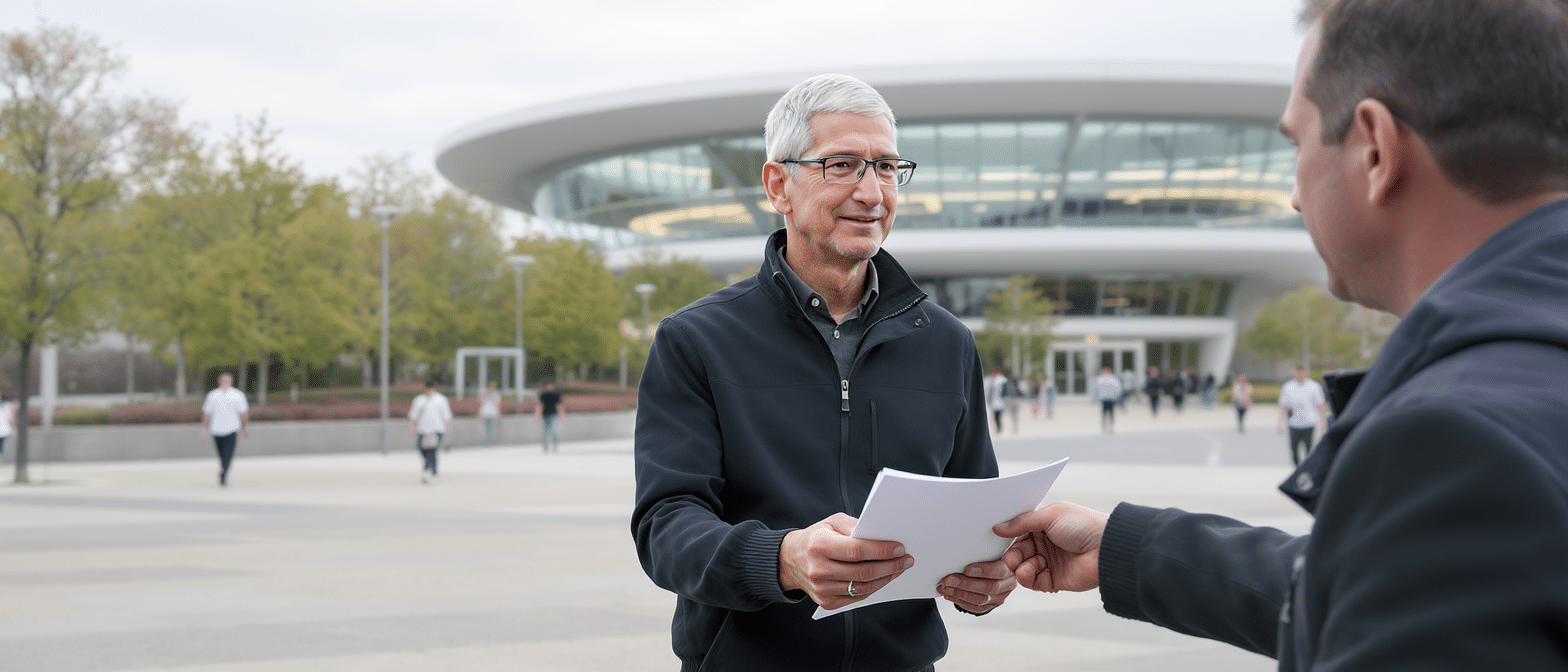 Tim Cook laisse les r&ecirc;nes d&rsquo;Apple, un g&eacute;ant ultra rentable qui joue la prudence face &agrave; l&rsquo;essor de l&rsquo;IA