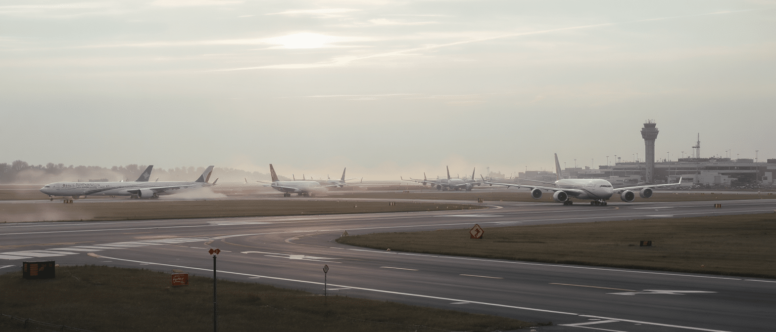 En 2025, les émissions de CO₂ du transport aérien en Europe atteignent un niveau record, alerte l’ONG Transport & Environment