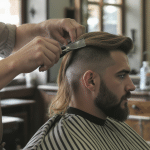 La r&eacute;volution capillaire chez le barbier : du classique &ldquo;taper&rdquo; aux audacieux &ldquo;modern mullets&rdquo; pour un style in&eacute;dit