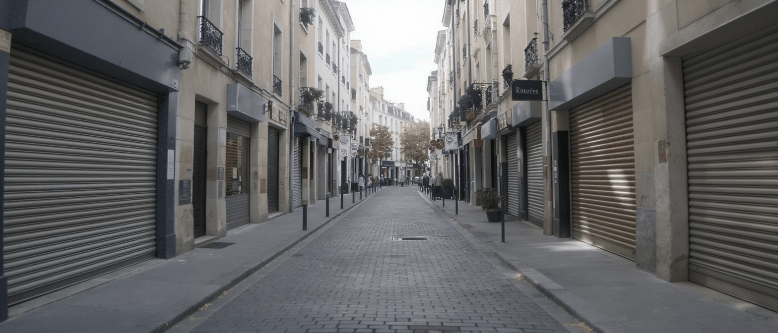 Crise commerciale : les faillites en s&eacute;rie d&eacute;peuplent les centres-villes