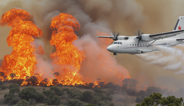 Incendies : entre la puissance des flammes, la multitude des foyers et les défis techniques des Canadair