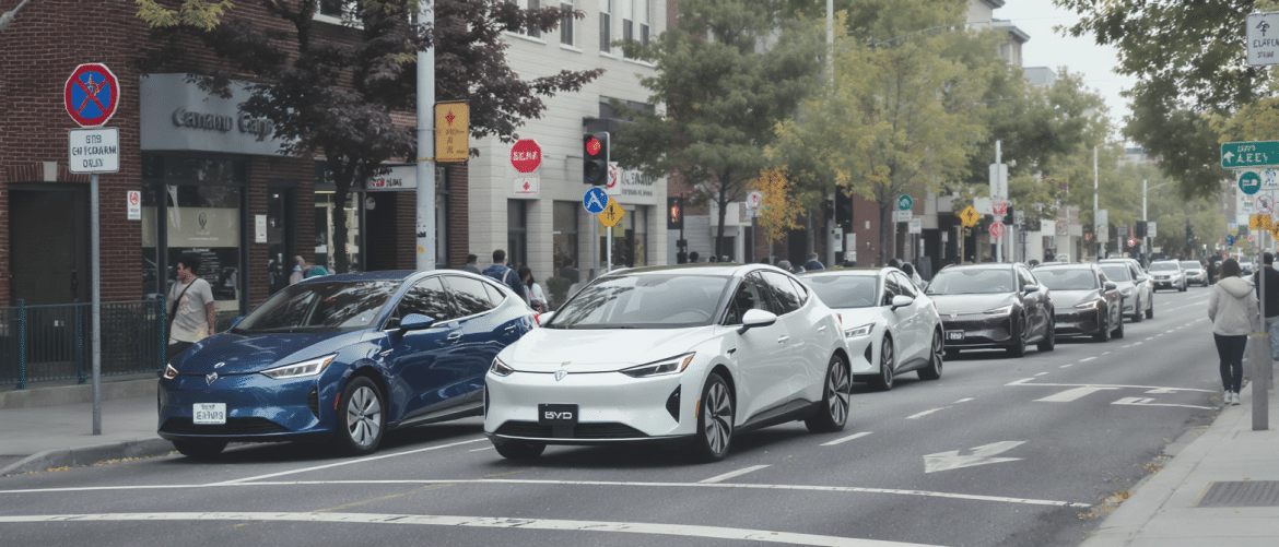 L’essor des voitures électriques chinoises bouleverse le paysage automobile canadien