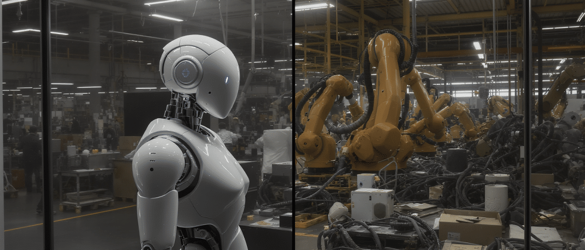 En Chine, quand la fascination pour les robots humano&iuml;des masque les v&eacute;ritables d&eacute;fis de la robotique industrielle