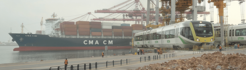 L&rsquo;Arabie saoudite booste ses infrastructures : accords majeurs avec CMA CGM pour le port de Djeddah et Alstom pour le m&eacute;tro de Riyad