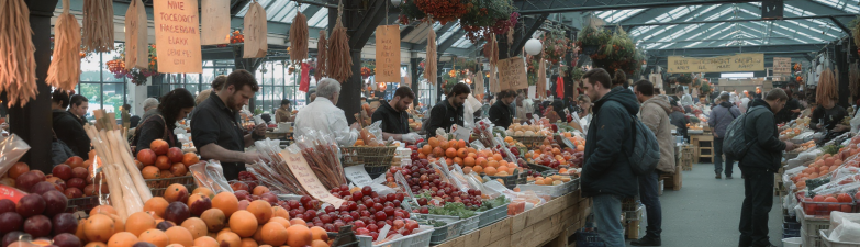 New Covent Garden : le march&eacute; foisonnant qui approvisionne les tables &eacute;toil&eacute;es de Londres